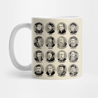 Pantheon of European Reformers Mug